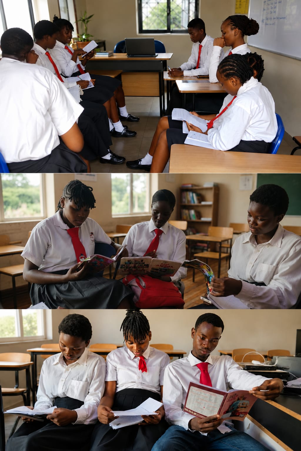 Students at Sec Academy Olorunda branch